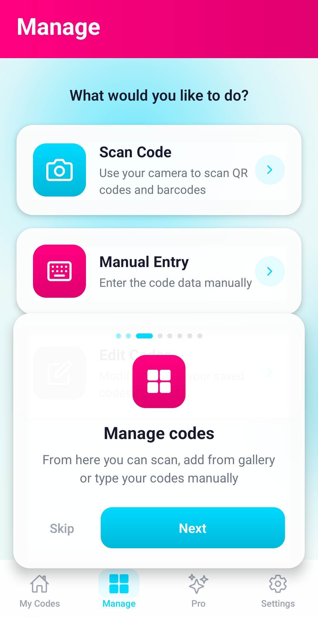 Coduri Command Codiri - Your codes, always with you